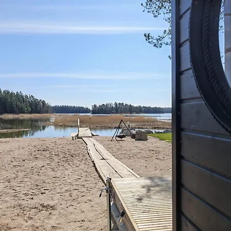 Modern Seaside Villa - Own Beach And Beach Sauna - Panoramic Windows *